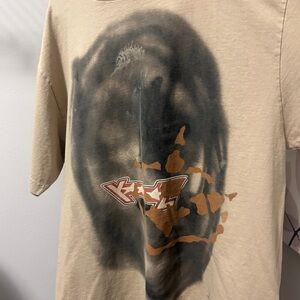 Graphic Beige Short Sleeve Tee